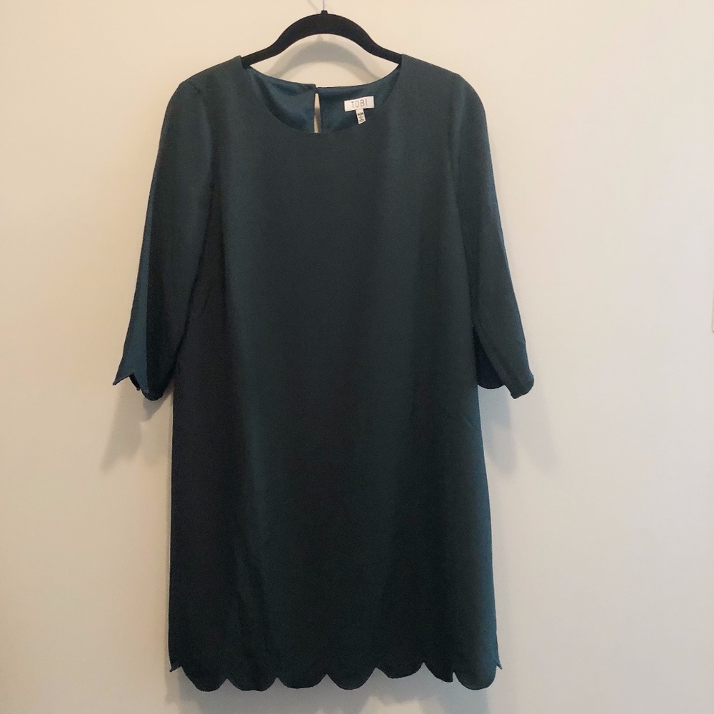 Hunter Green Tobi Dress